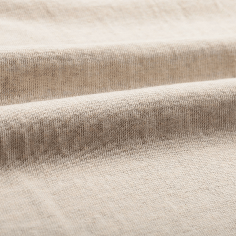 Image-Flâneurs_WAREHOUSE & CO. / Lot. 5906 L/S Crewneck T-Shirt Oatmeal detail