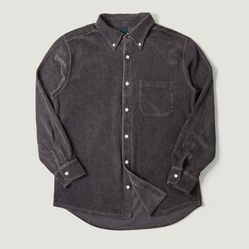 image flâneurs chemise en velours Good On p-black vignette