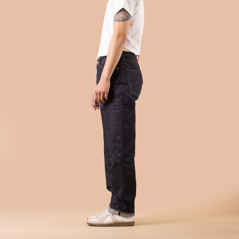 Image-Flâneurs_DENIME / Lot 221 Big E Model Indigo_de profil