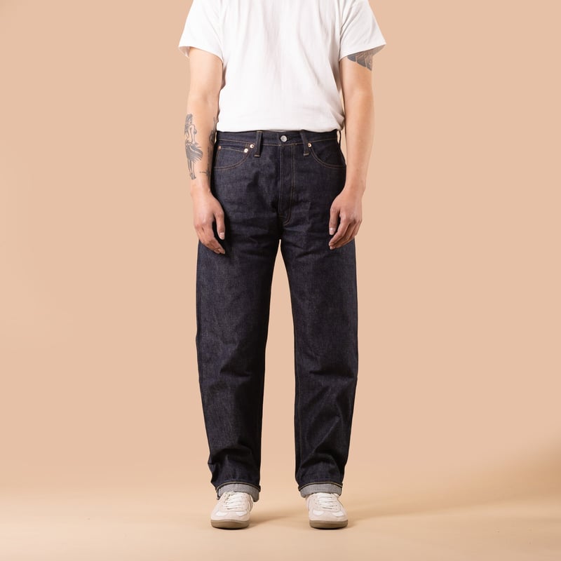 Image-Flâneurs_DENIME / Lot 221 Big E Model Indigo_de face