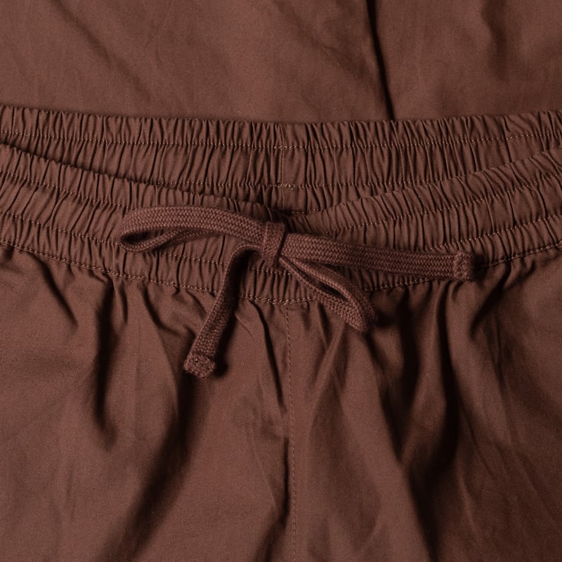 Image-Flâneurs_UNIVERSAL WORKS / Peached Poplin Judo Pants Brown_détail-1