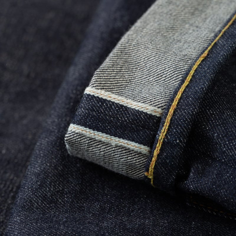 détail selvedge ID flaneurs flaneurs DENIME Lot 221 Big E Model Indigo