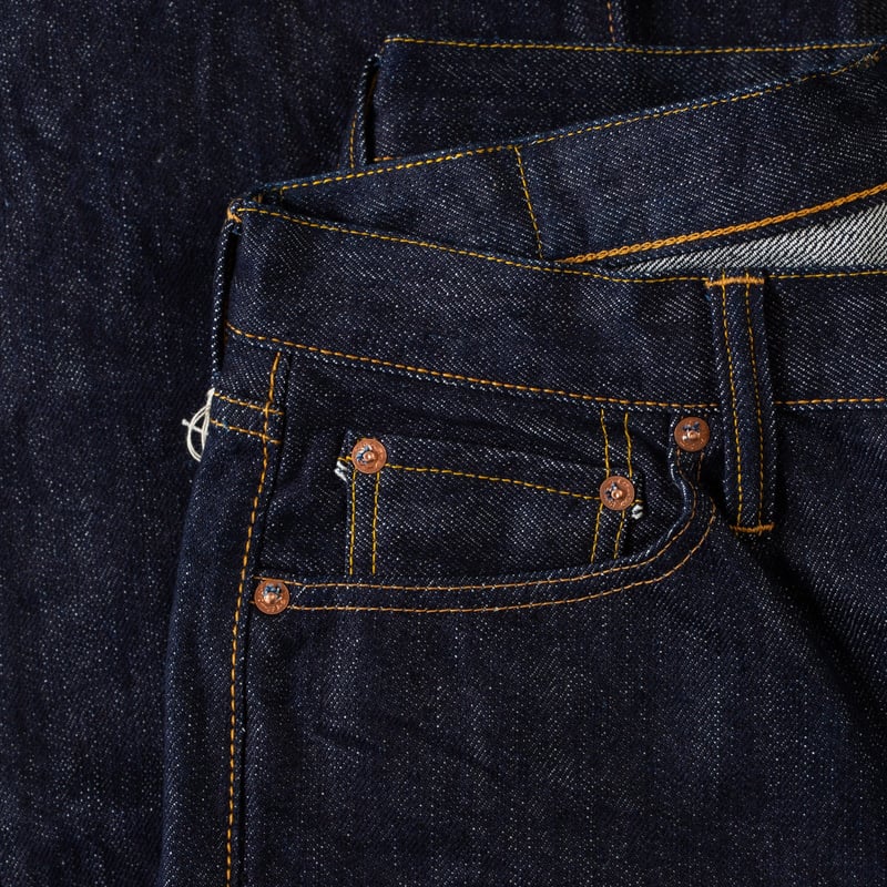 coin pocket  flaneurs SAMURAI JEANS S0710XX 15oz Washi Selvedge Denim Slim Straight