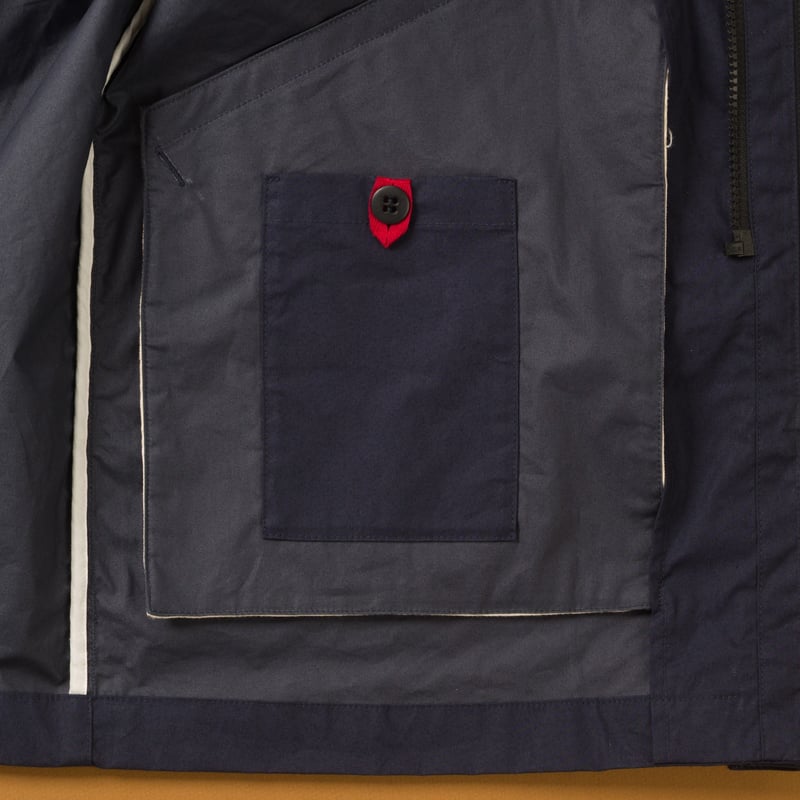 flaneurs MANIFATTURA CECCARELLI  All Weather Coat navy poche