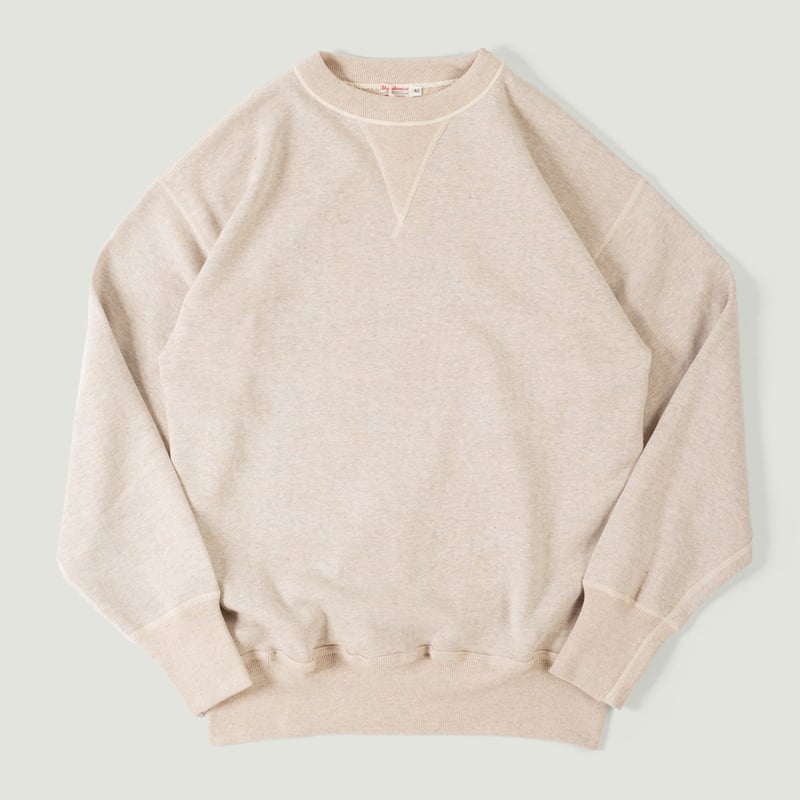 Lot. 401 Plain Crew Neck Sweatshirt Oatmeal