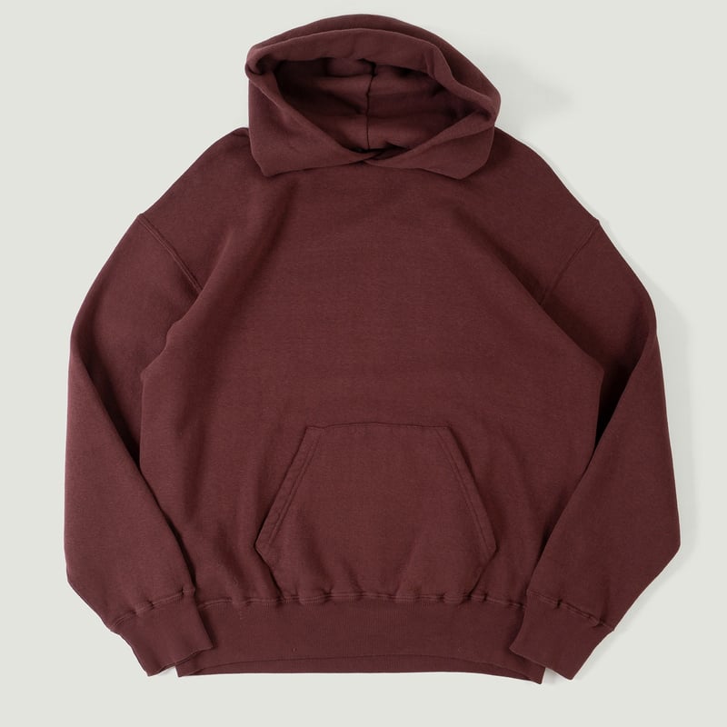 Vignette flaneurs DUBBLE WORKS  Loopwheel Sweat Hoodie Bordeaux