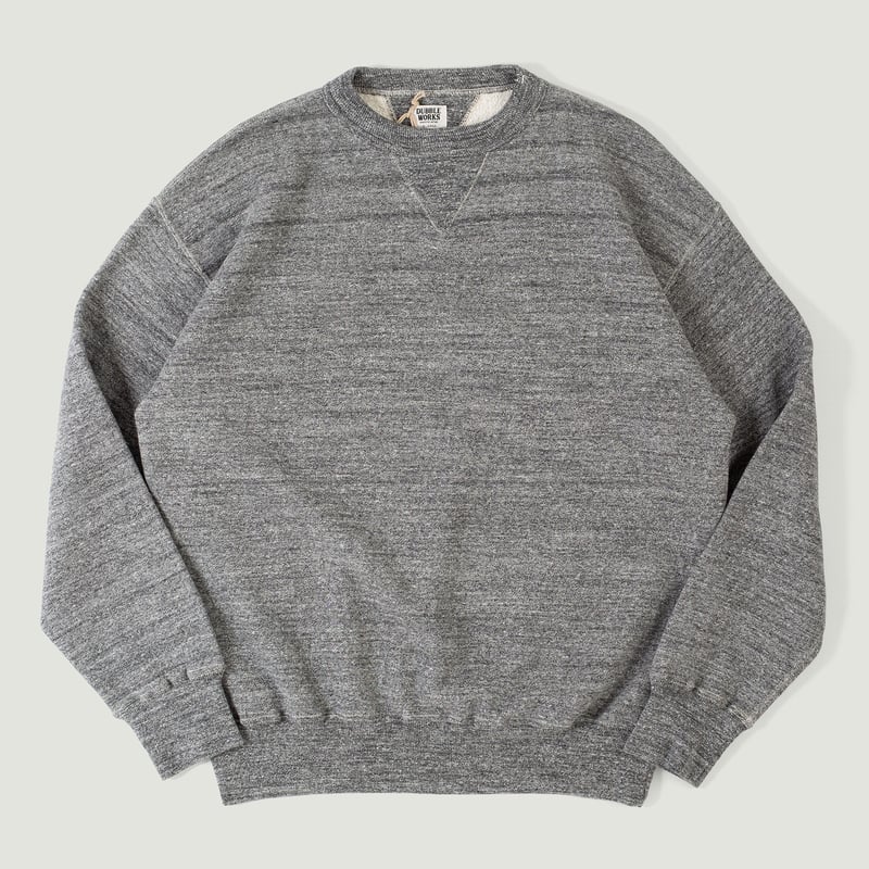 vignette-flâneurs-DUBBLE-WORKS-Sweatshirt-Loop-Wheel-heather-charcoal