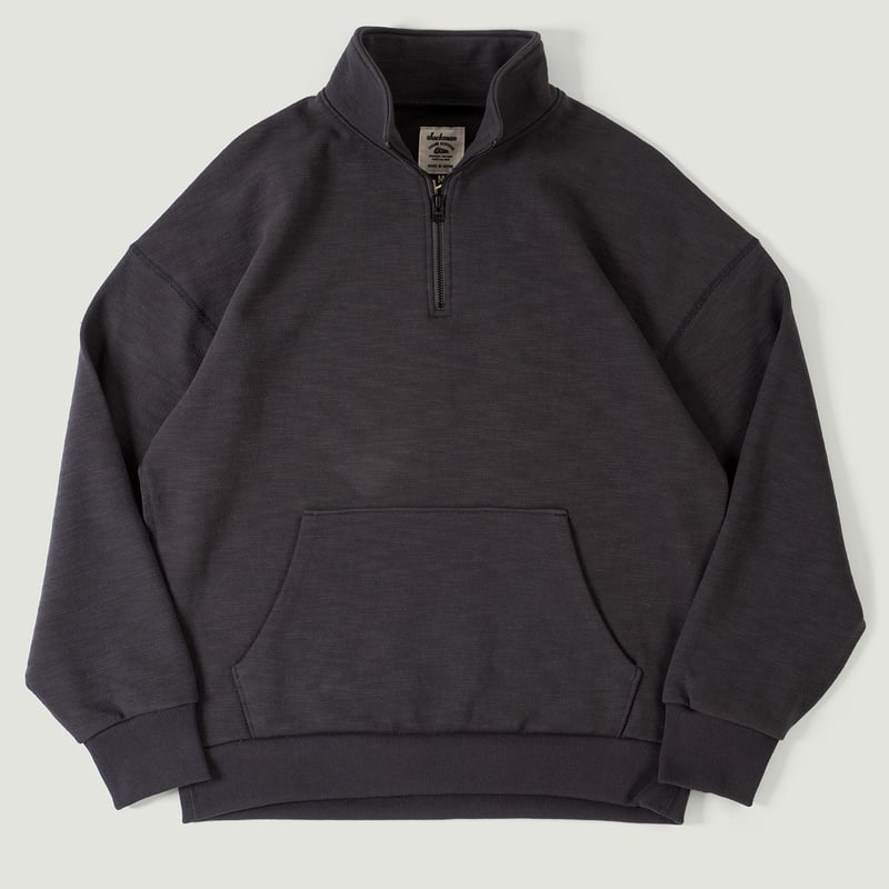 GG Sweat Half-Zip Ink Black
