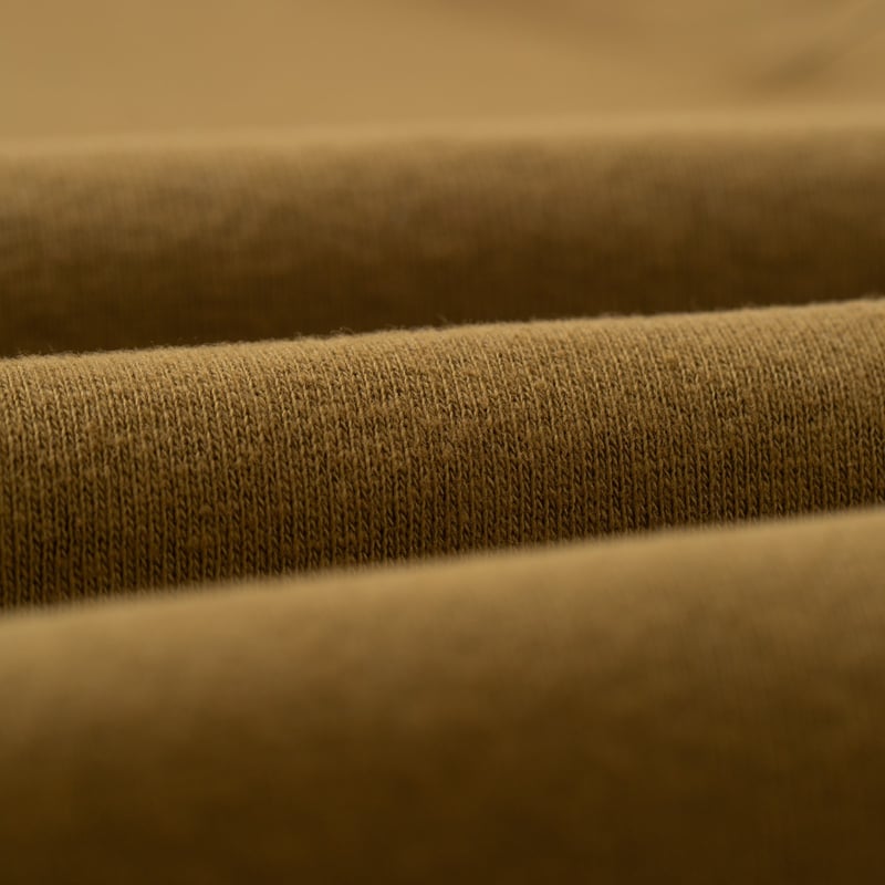 détails flaneurs DUBBLE WORKS  Loopwheel Sweat khaki (2)