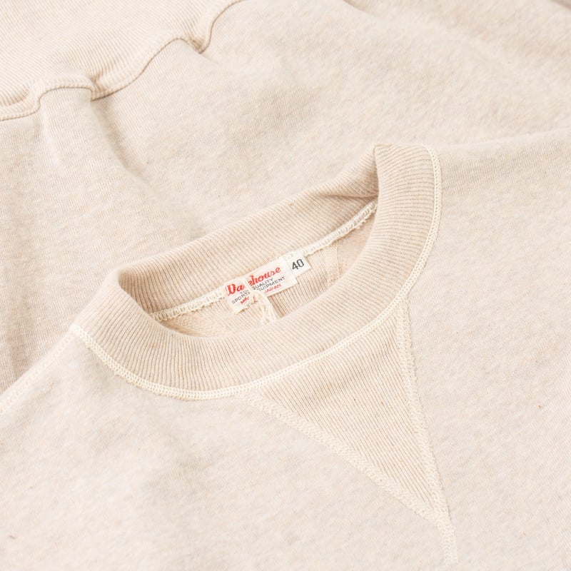 Lot. 401 Plain Crew Neck Sweatshirt Oatmeal