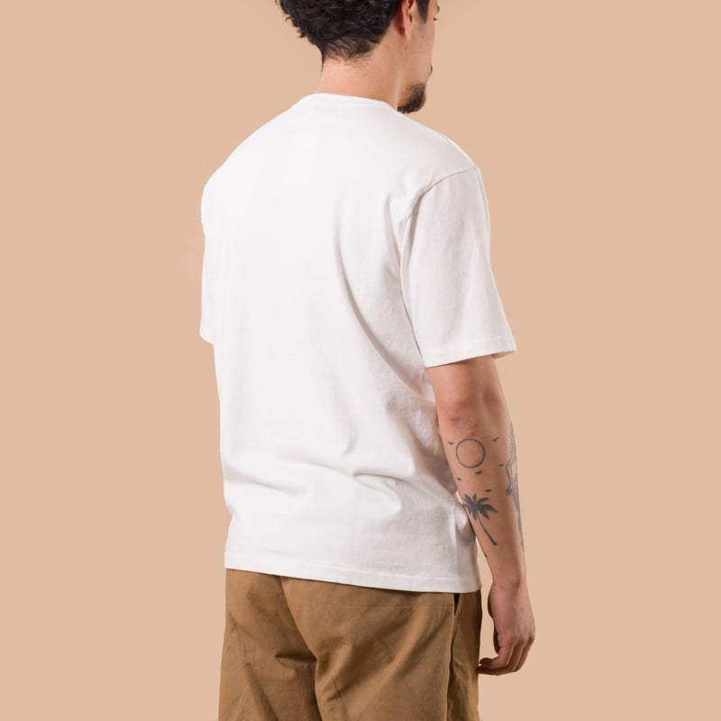 Heavyweight Short Sleeve Tee Off White