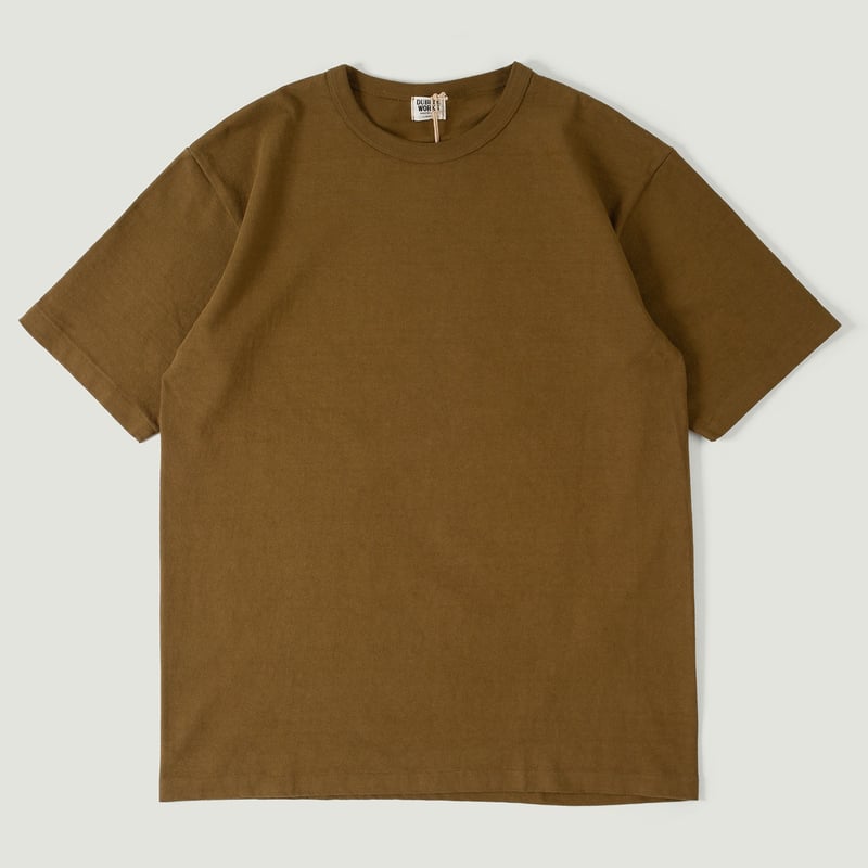 Vignettes flaneurs DUBBLE WORKS Heavyweight Short Sleeve Tee Khaki