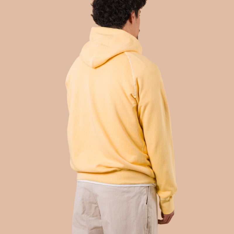 image porté de dos GOOD ON  Raglan Pullover Hood Sweat P-Straw (1)