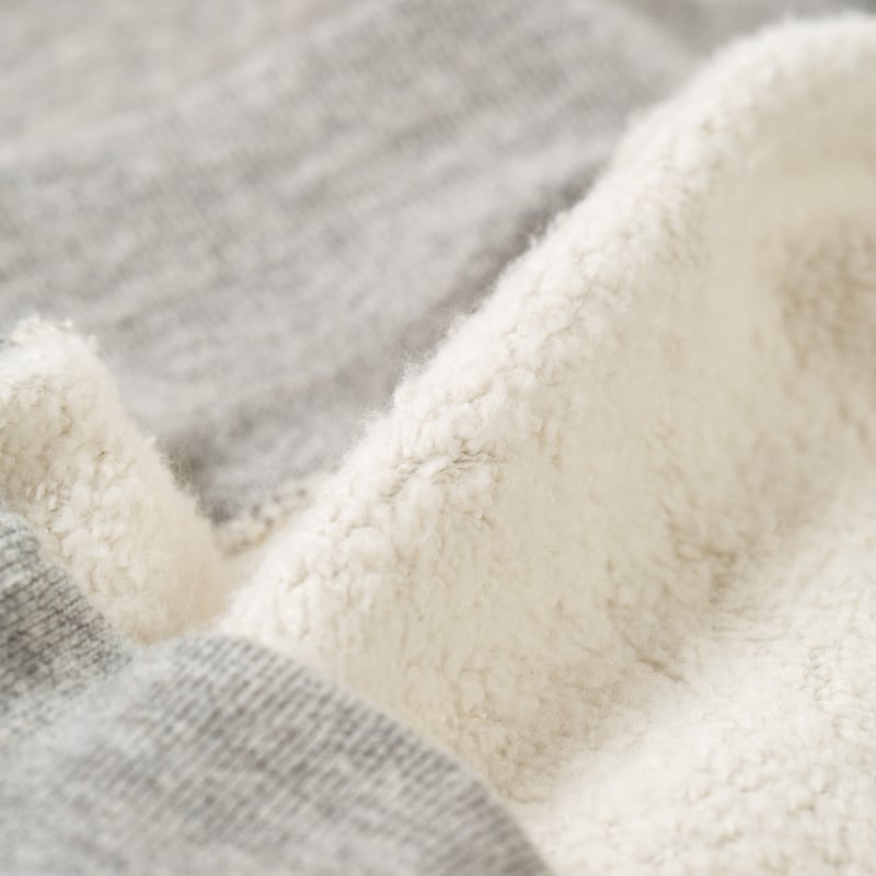 Loopwheel Sweat Hoodie Heather Grey