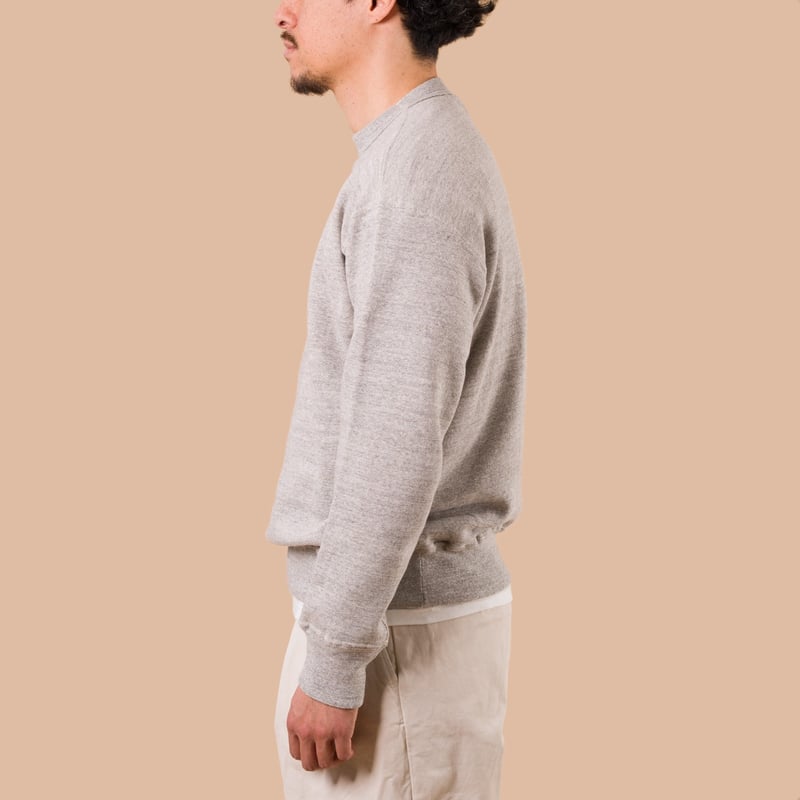 Loopwheel Sweatshirt Heather Grey