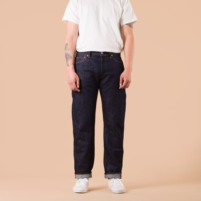 image flaneurs SAMURAI JEANS S0710XX 15oz Washi Selvedge Denim Slim Straight de face