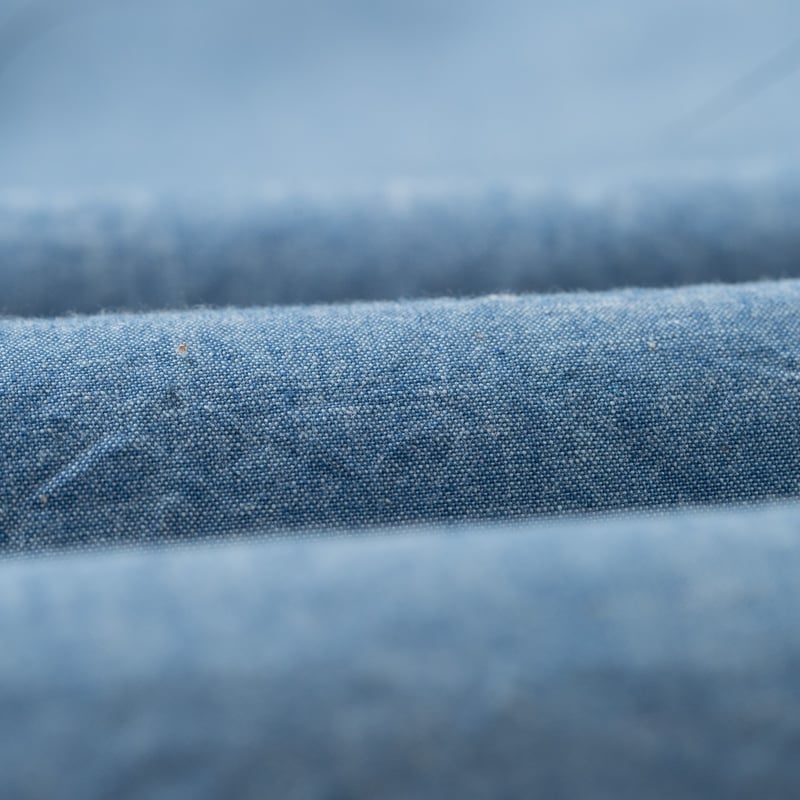 image matiere flaneurs chemise chambray col cubin Beams Plus Japan (1)