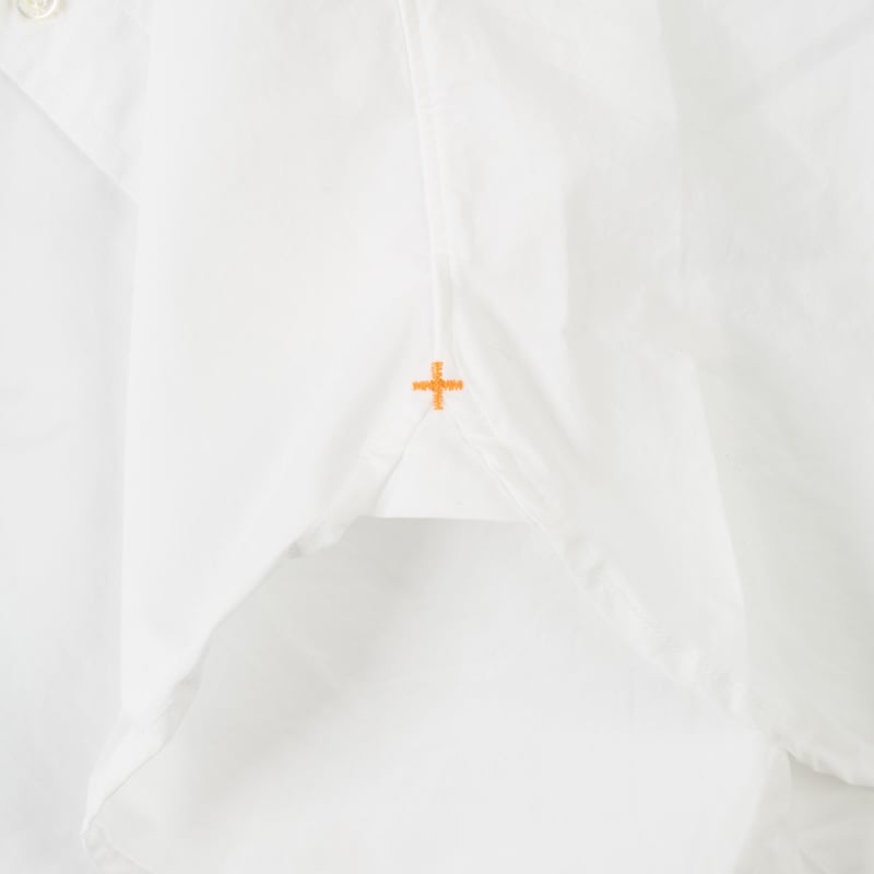 image detail de dos flaneurs chemise oxford blanche Beams Plus Japan (1)