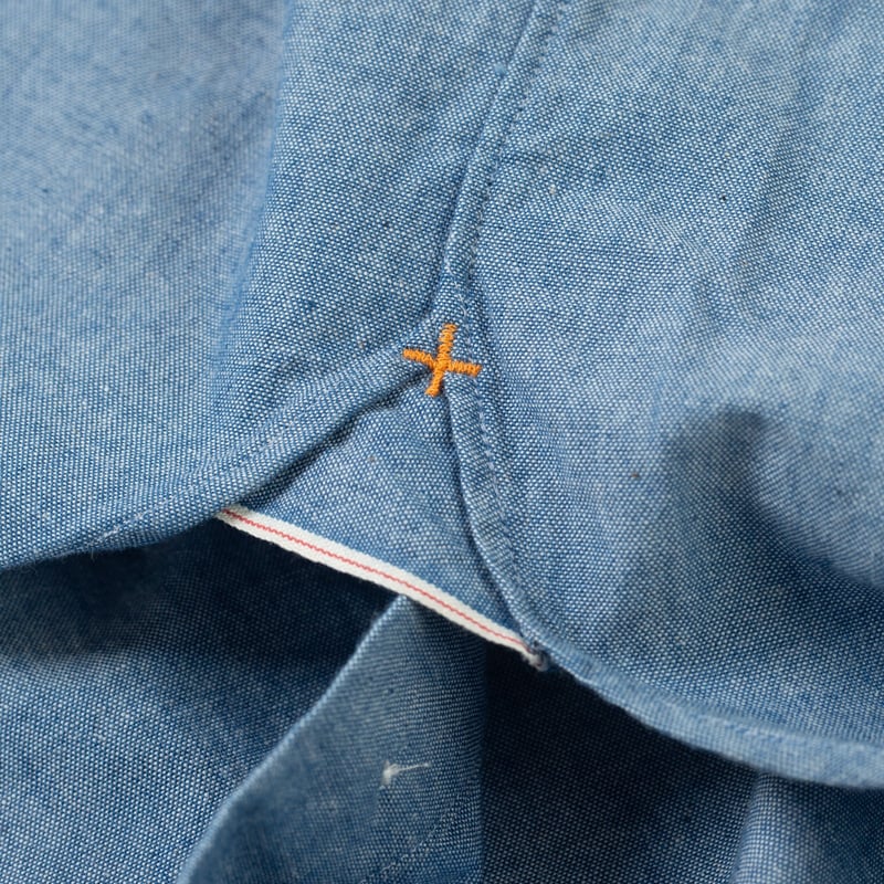 image detail flaneurs chemise chambray classique Beams Plus Japan (3)
