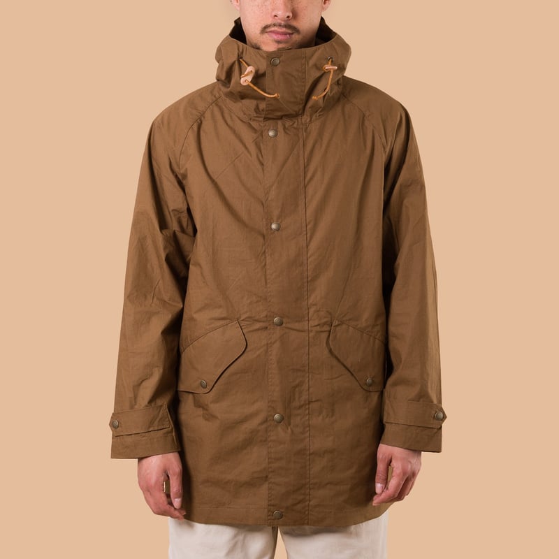 flaneurs MANIFATTURA CECCARELLI  All Weather Coat Dark Tan de face
