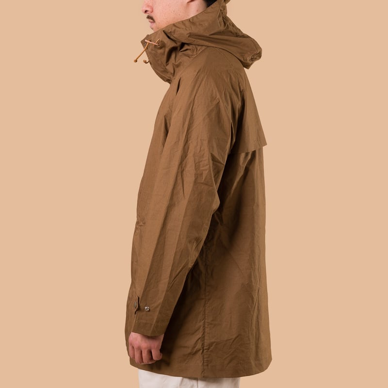 flaneurs MANIFATTURA CECCARELLI  All Weather Coat Dark Tan de profil