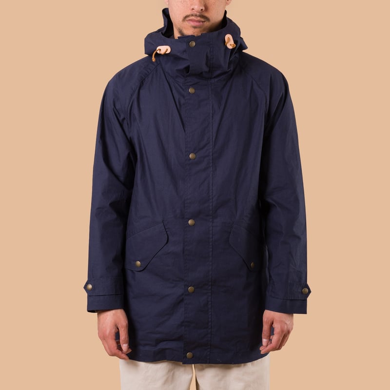 flaneurs MANIFATTURA CECCARELLI  All Weather Coat navy de face