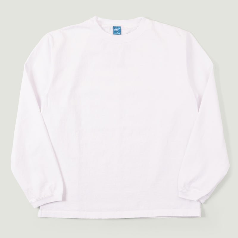 Image-Flâneurs_GOOD ON / L/S Heavy Crew Tee White vignette