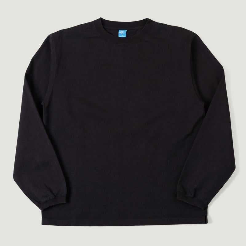Image-Flâneurs_GOOD ON / L/S Heavy Crew Tee Black vignette