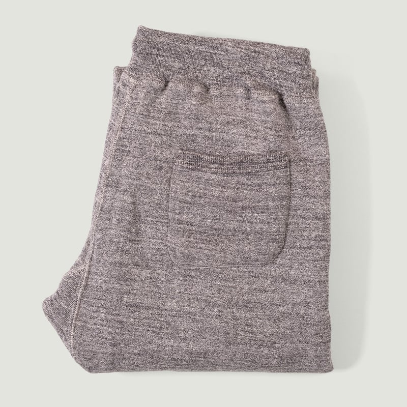 Image-Flâneurs_DUBBLE WORKS / Loopwheel Sweat Pants Heather Charcoal vignette