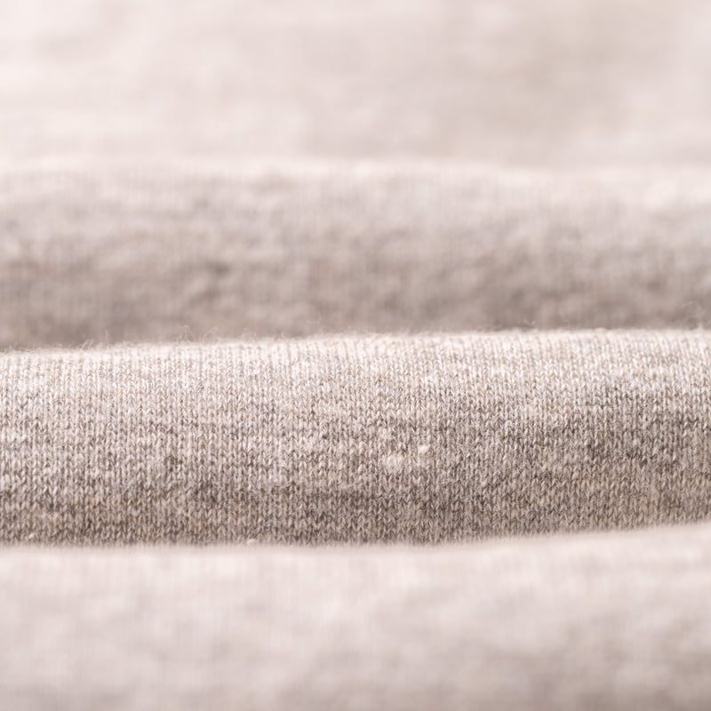 Image-Flâneurs_DUBBLE WORKS / Loopwheel Sweat Pants Heather Grey détail matière