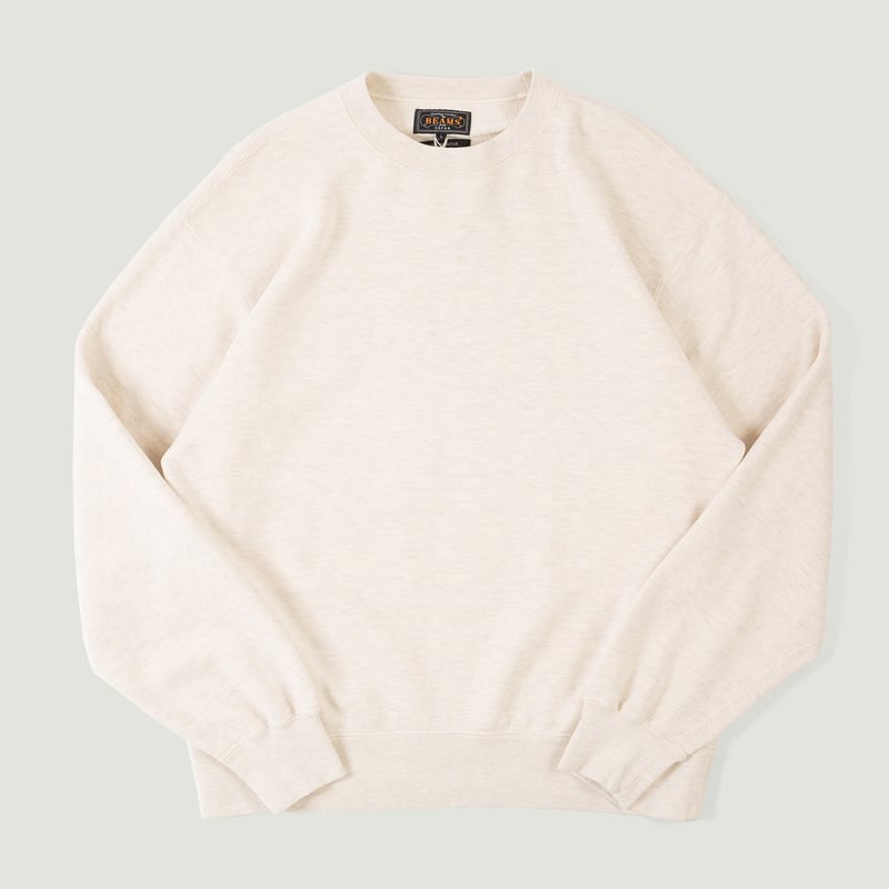 Vignettes flaneurs  BEAMS PLUS crewneck sweatshirt Oatmeal
