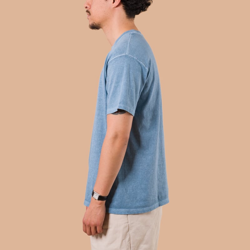Short Sleeve Crew T-Shirt P-Denim