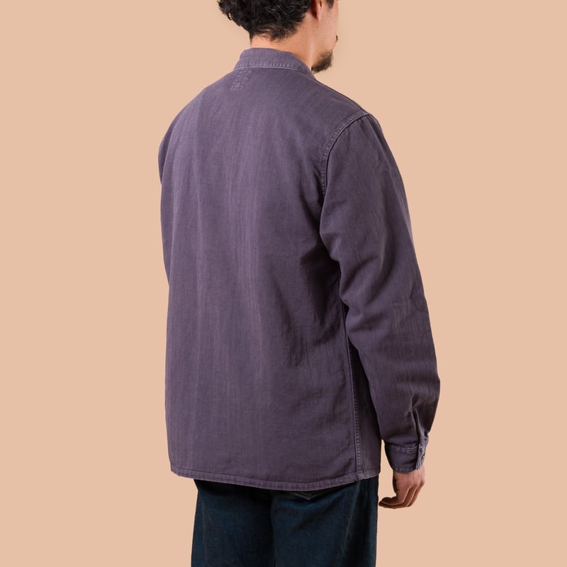 F2461 HBT Fatigue Jacket Navy