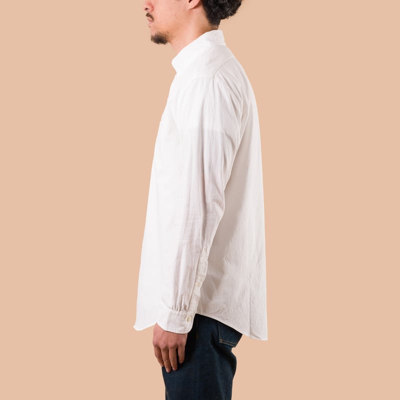 F3502 Oxford B.D. Shirt White