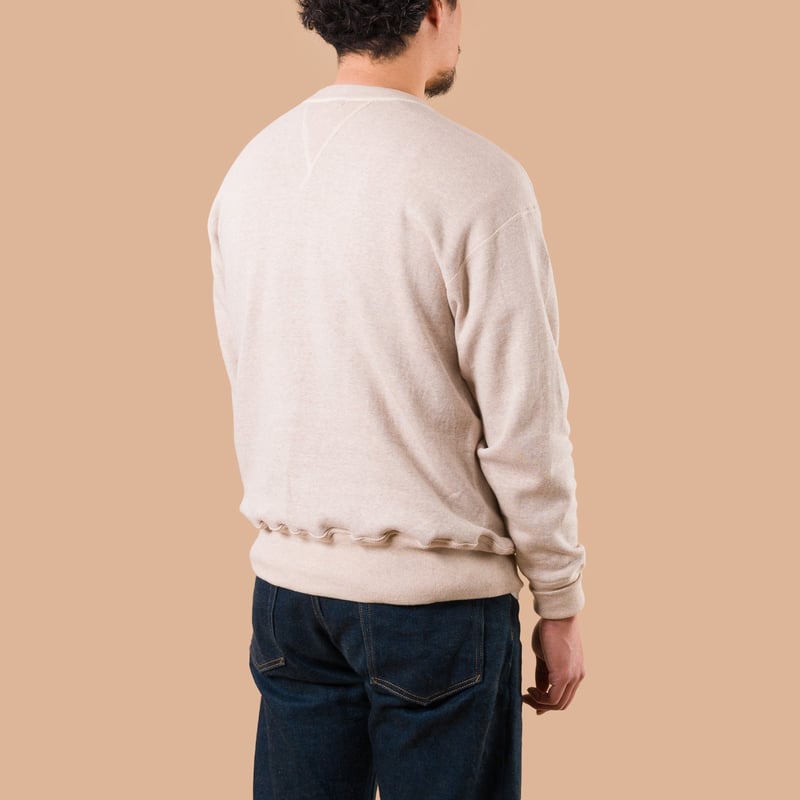 Lot. 401 Plain Crew Neck Sweatshirt Oatmeal