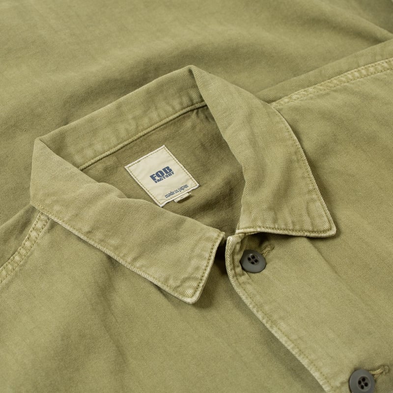 F2461 HBT Fatigue Jacket Olive