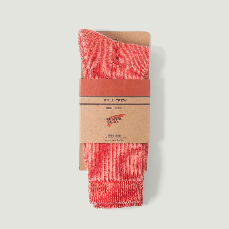 image flâneurs RED WING SHOES / Full Crew Socks Scarlet vignette