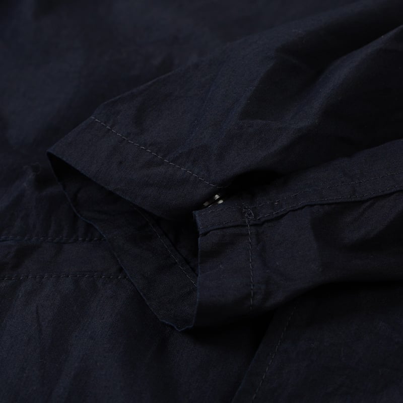F2462 Nylon Coach Jacket Indigo
