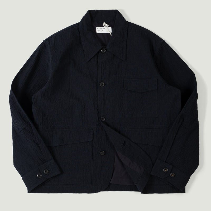 Vignettes flâneurs Duty Jacket Ospina Cotton Dark Navy