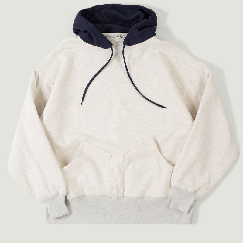 Vignettes flaneurs xx development sweat capuche épais double layer silverado and navy