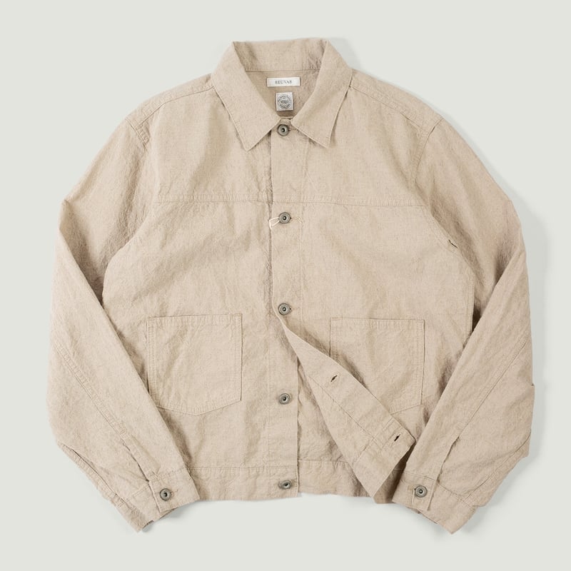 Vignettes flaneurs veste Seuvas beige