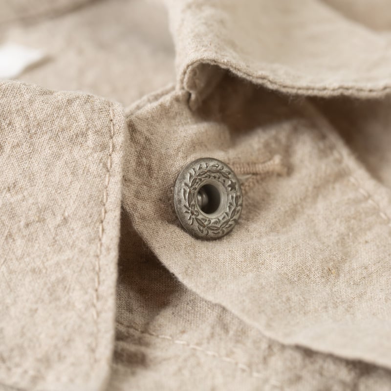 bouton flaneurs veste Seuvas trucker jacket natural (3)