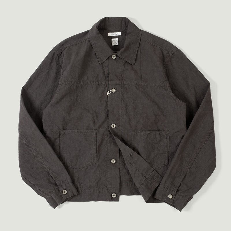 Vignettes flaneurs veste Seuvas grise