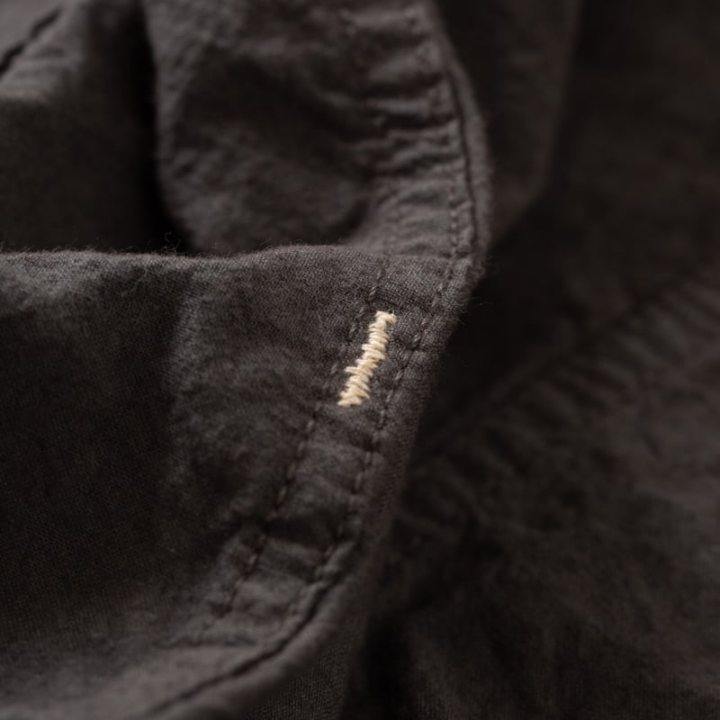 détail broderie  flaneurs veste trucker Seuvas grise (1)