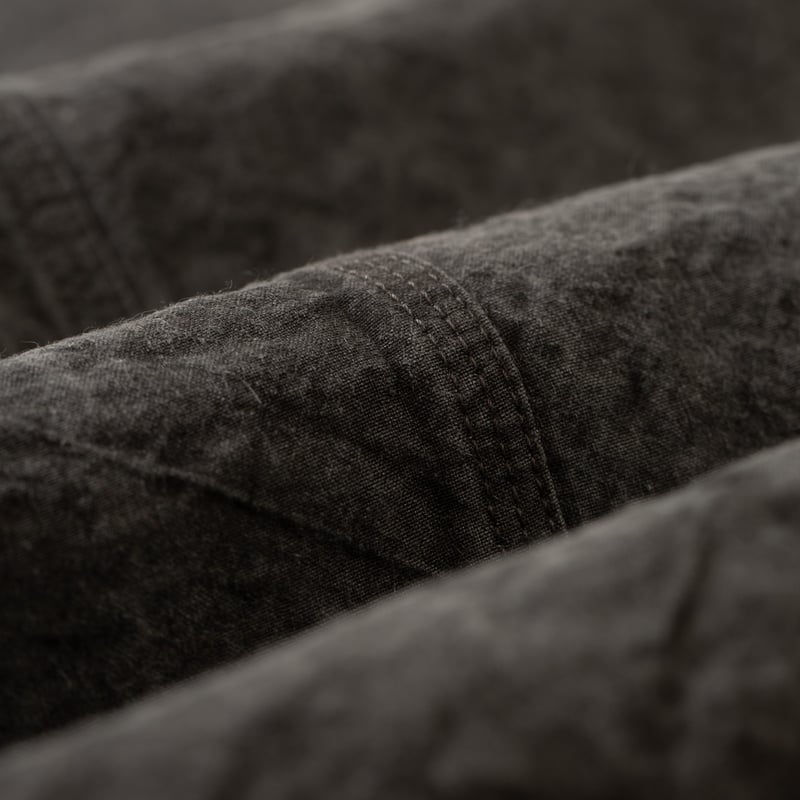 flaneurs seuvas veste Washi Raglan Coverall Jacket Dark Charcoal (1)