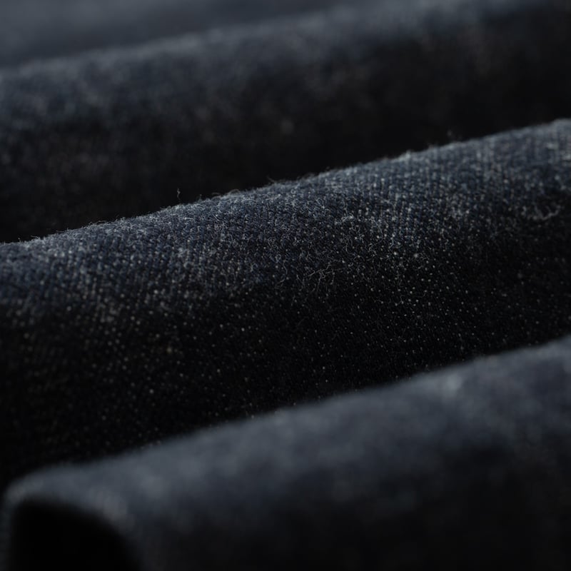 détail fabric flâneurs jeans FOB Factory F143 14oz Classic Straight Selvedge Denim (1)