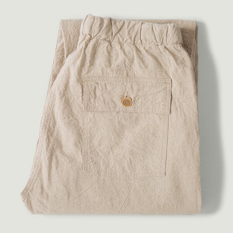 Vignettes flaneurs pantalon SEUVAS Relaxed Pants Natural