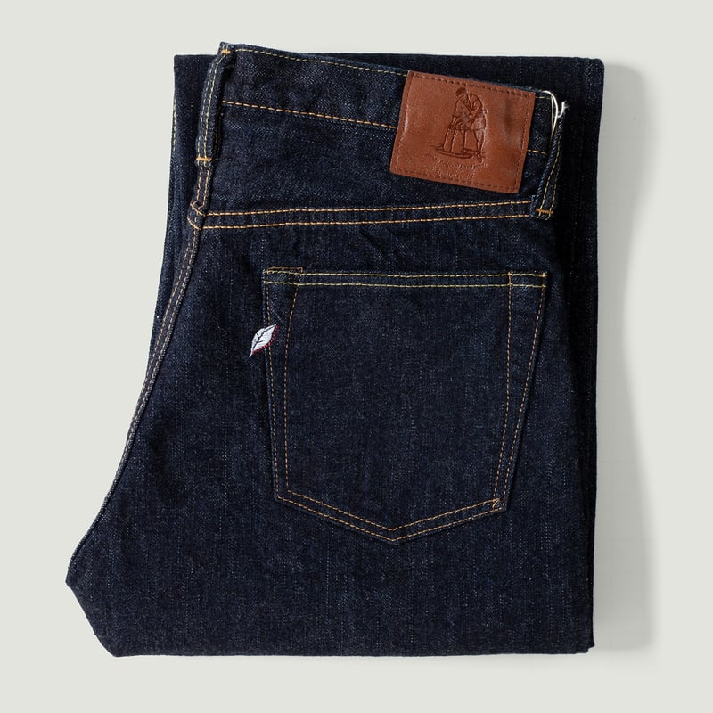 Vignettes flaneurs Pure Blue Japan XX-002 jeans 14oz Selvedge Denim Piped Straight