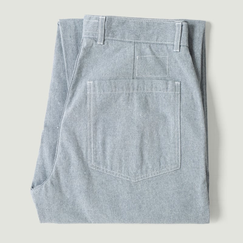 Vignettes flâneurs Duke Pant Jean Cloth Reworked Light Indigo