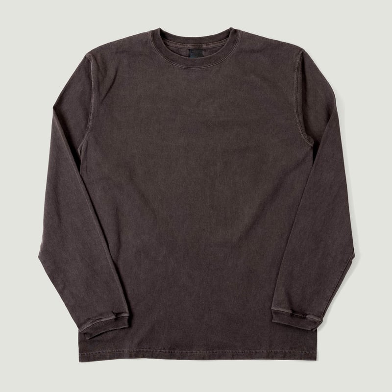 Image-Flâneurs_GOOD ON / L/S Crew Tee p-black vignette